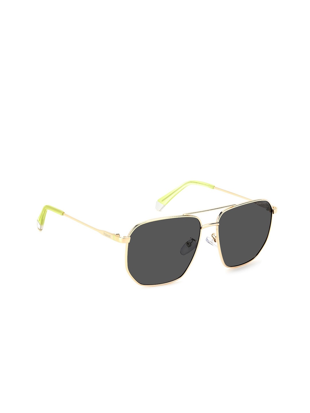 

Polaroid Outlook Men Square Sunglasses with UV Protected Lens 716736779843, Grey
