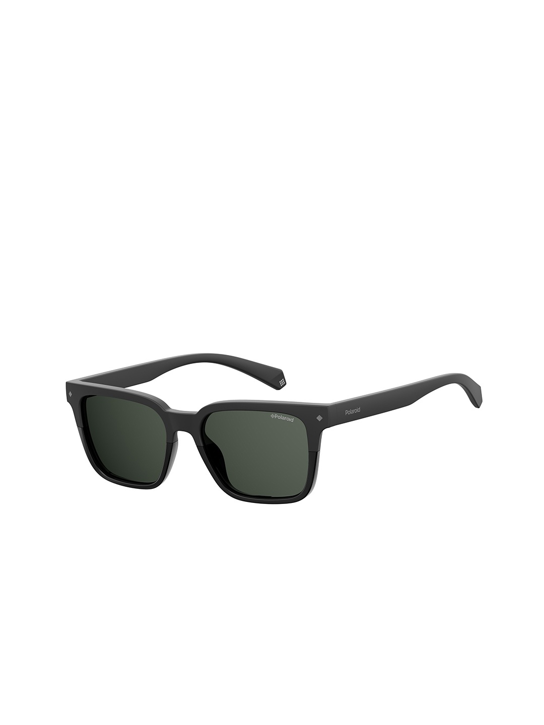 

Polaroid Unisex Rectangle Sunglasses with UV Protected Lens, Grey