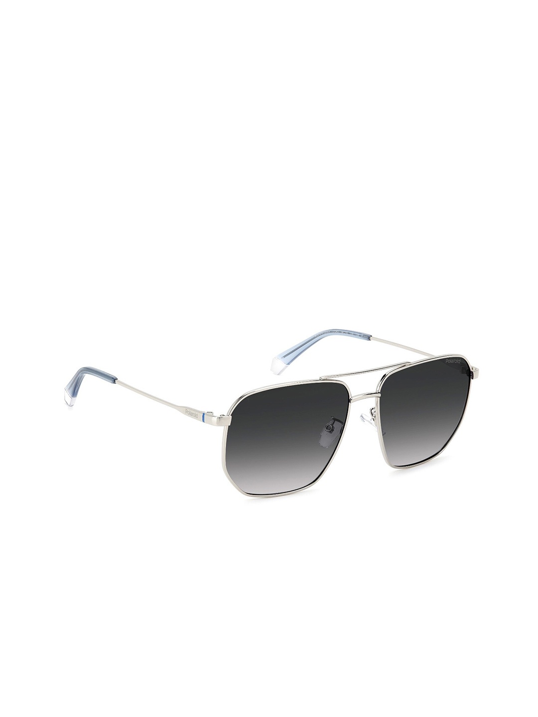 

Polaroid Outlook Men Square Sunglasses with UV Protected Lens 716736779836, Grey