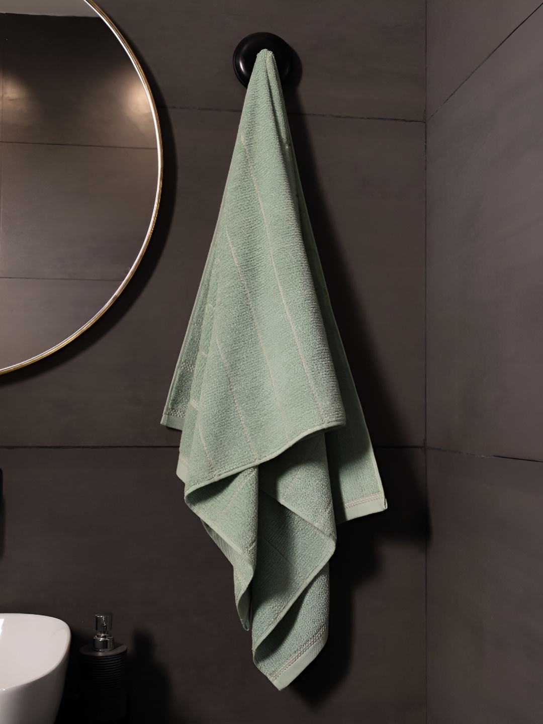 

HOUMN Green 1 Cotton 600 GSM Bath Towel