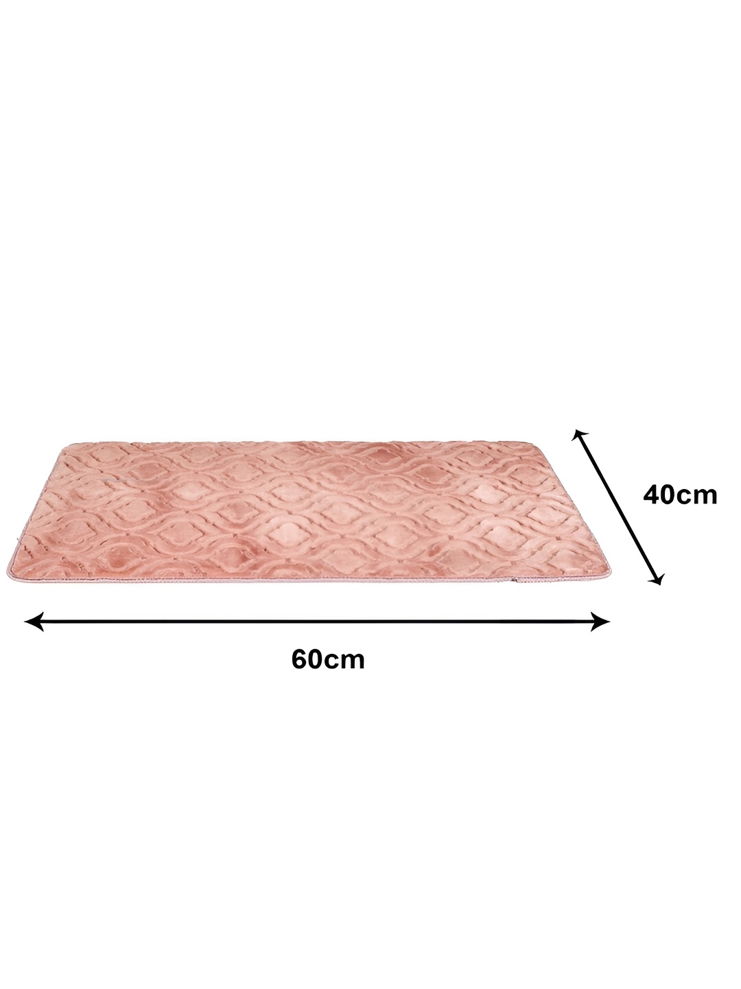 

Aura Orange-Coloured Microfiber Anti Skid Doormats