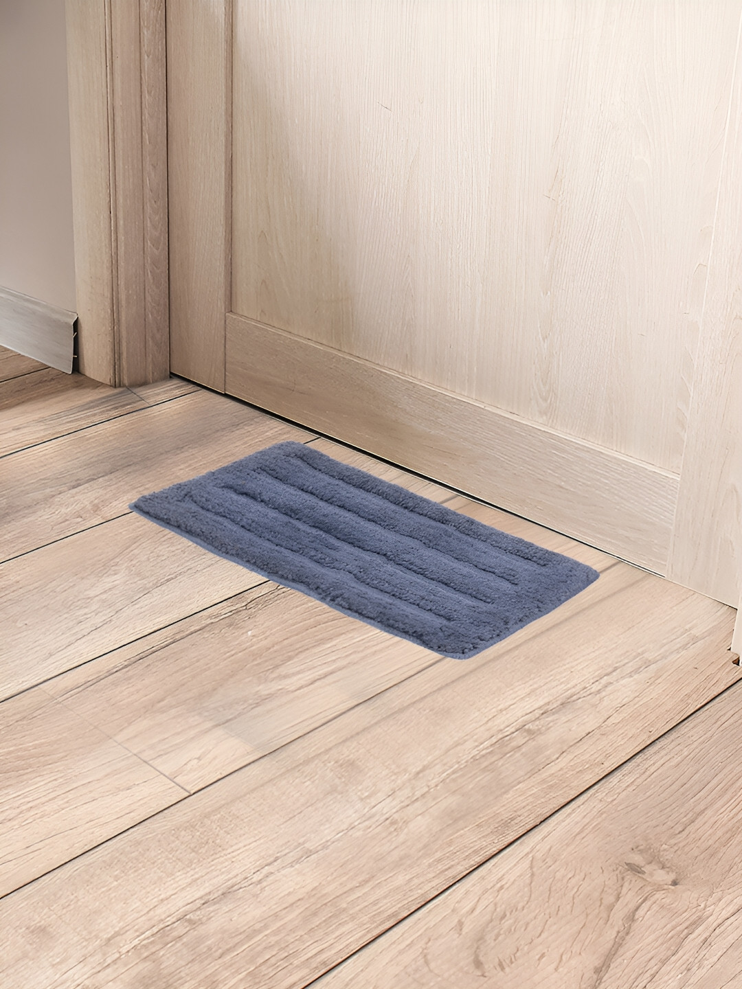 

Aura Grey 2 Pieces Cotton Anti Slip Doormats