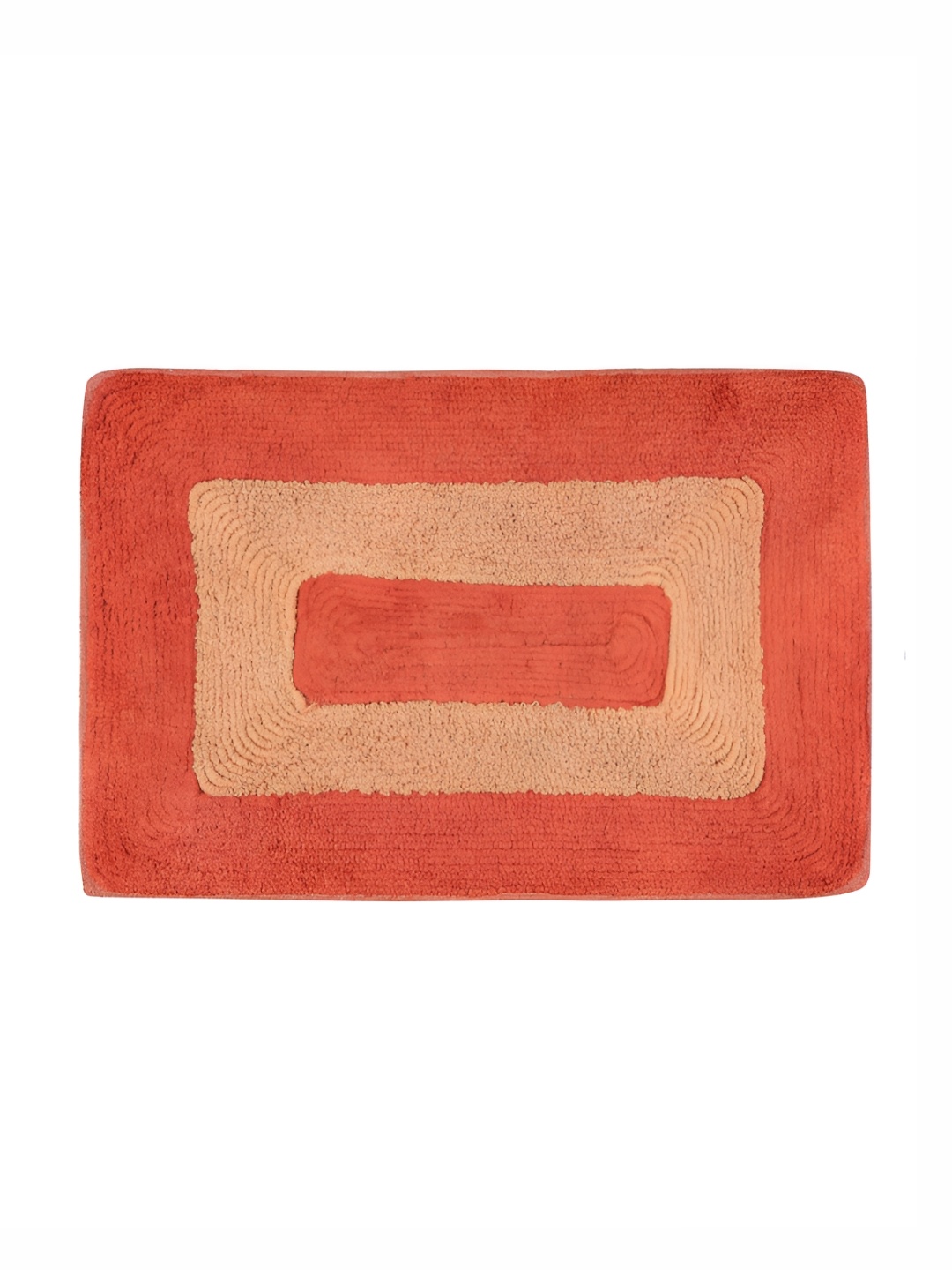 

Aura Orange-Coloured Heavy Duty Entrance Cotton Anti Slip Doormats