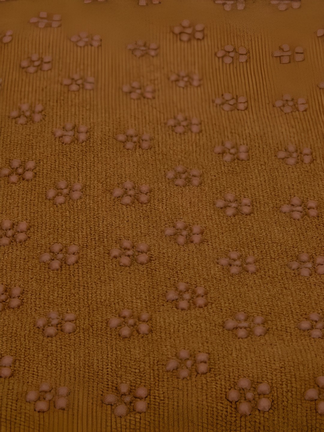 

Aura Printed Microfiber Anti-Slip Yoga Mat, Brown