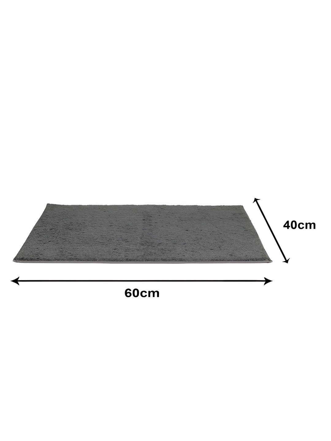 

Aura Bano Grey 2 Pieces Non Slip Bath Rug