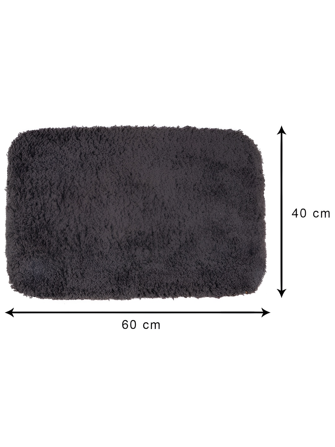 

Aura Cotton Anti-Skid Doormat, Grey