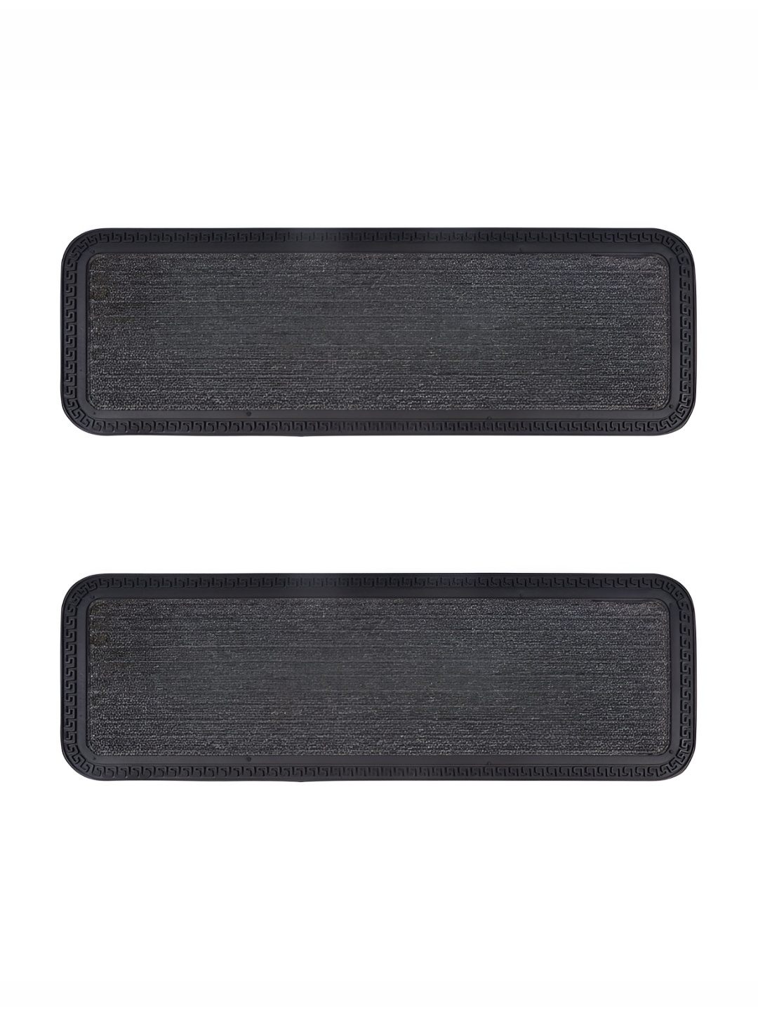 

Aura Grey 2 Pcs Rubber Back High Water Absorbent Anti Slip Doormats