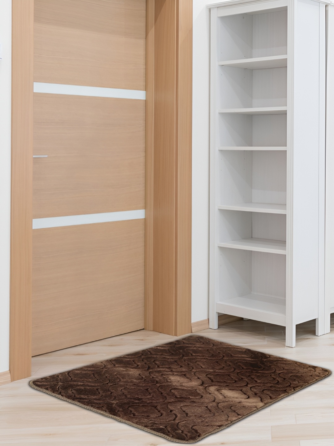 

Aura Coffee Brown Anti-Skid Water Absorbent Doormat