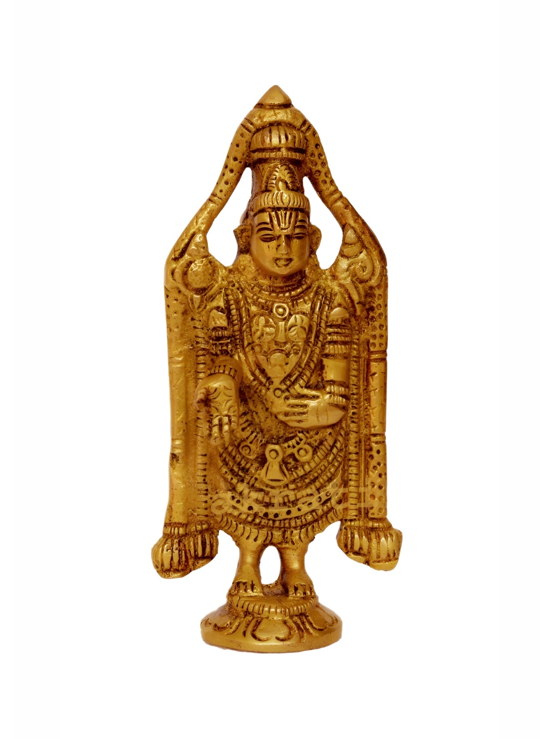 

Aakrati Yellow Religious Figurine Showpiece