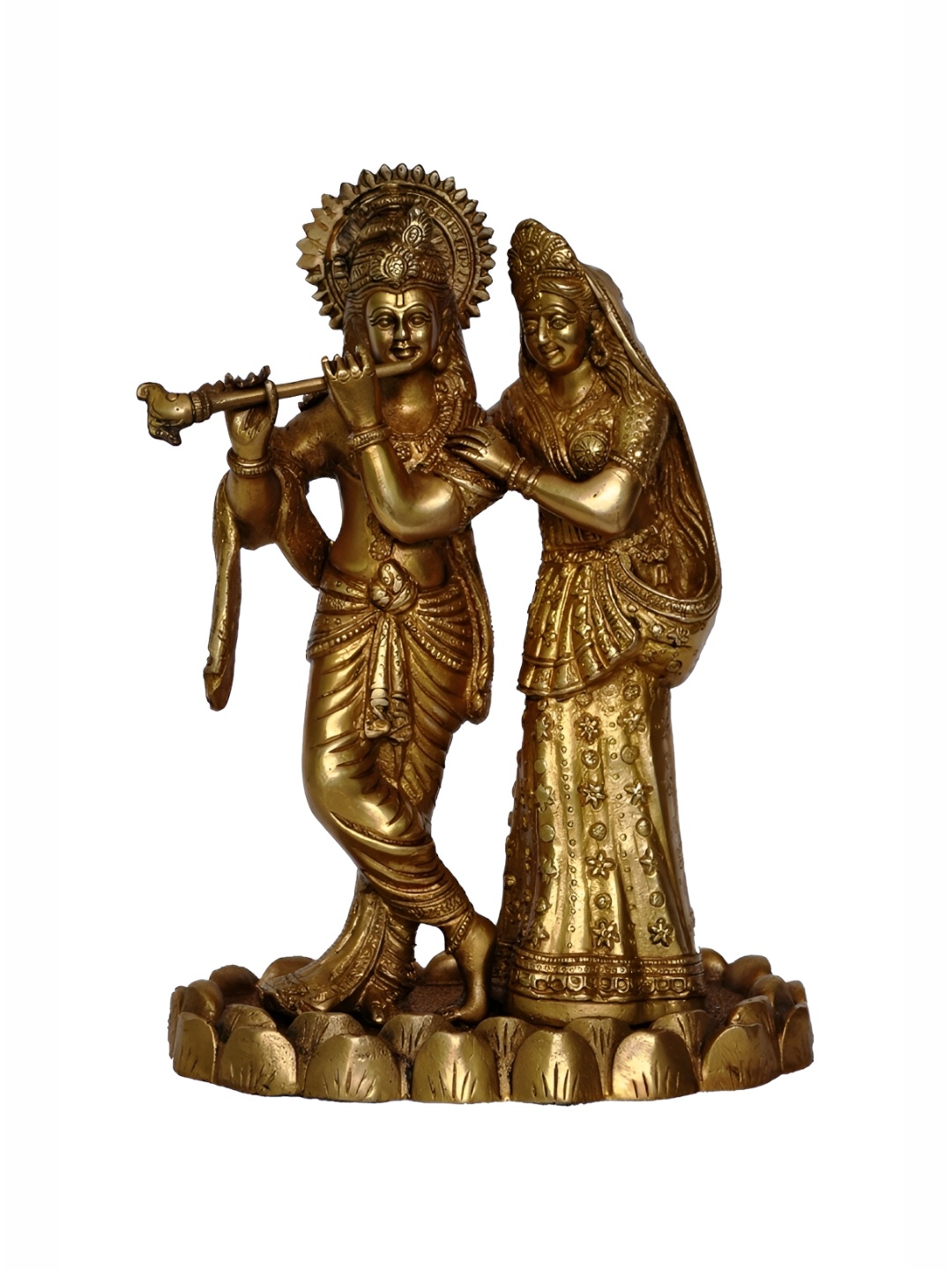 

Aakrati Yellow Religious Idol Showpiece