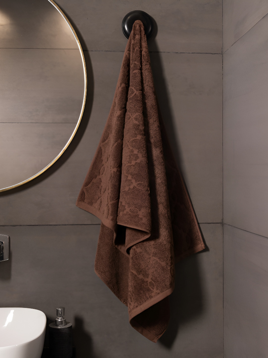 

HOUMN Brown 1 Cotton 600 GSM Bath Towel