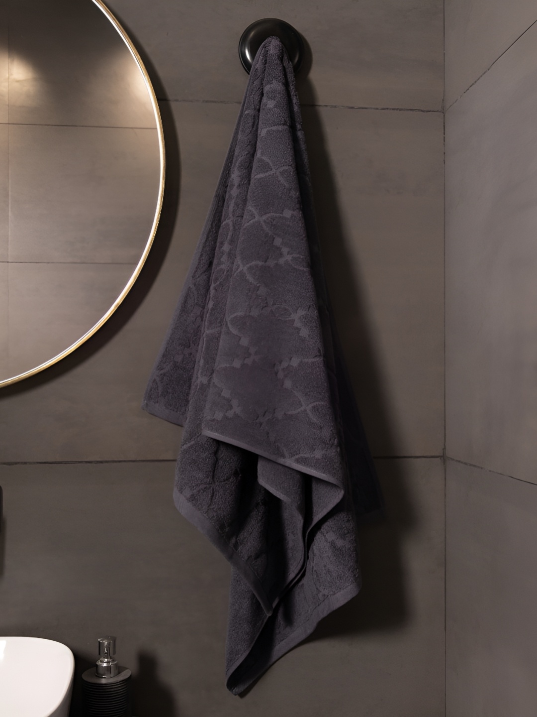 

HOUMN Grey 1 Cotton 600 GSM Bath Towel