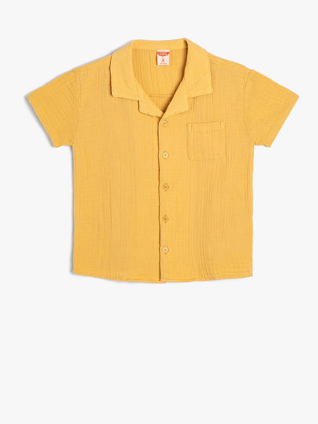 

Koton Boys Opaque Casual Shirt, Yellow