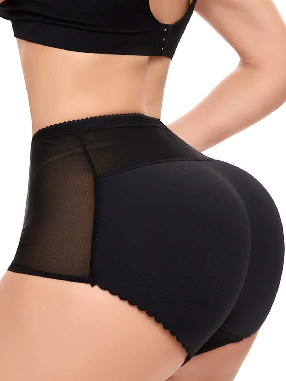 

CareDone Padded Hipster Brief Shapewear, Black