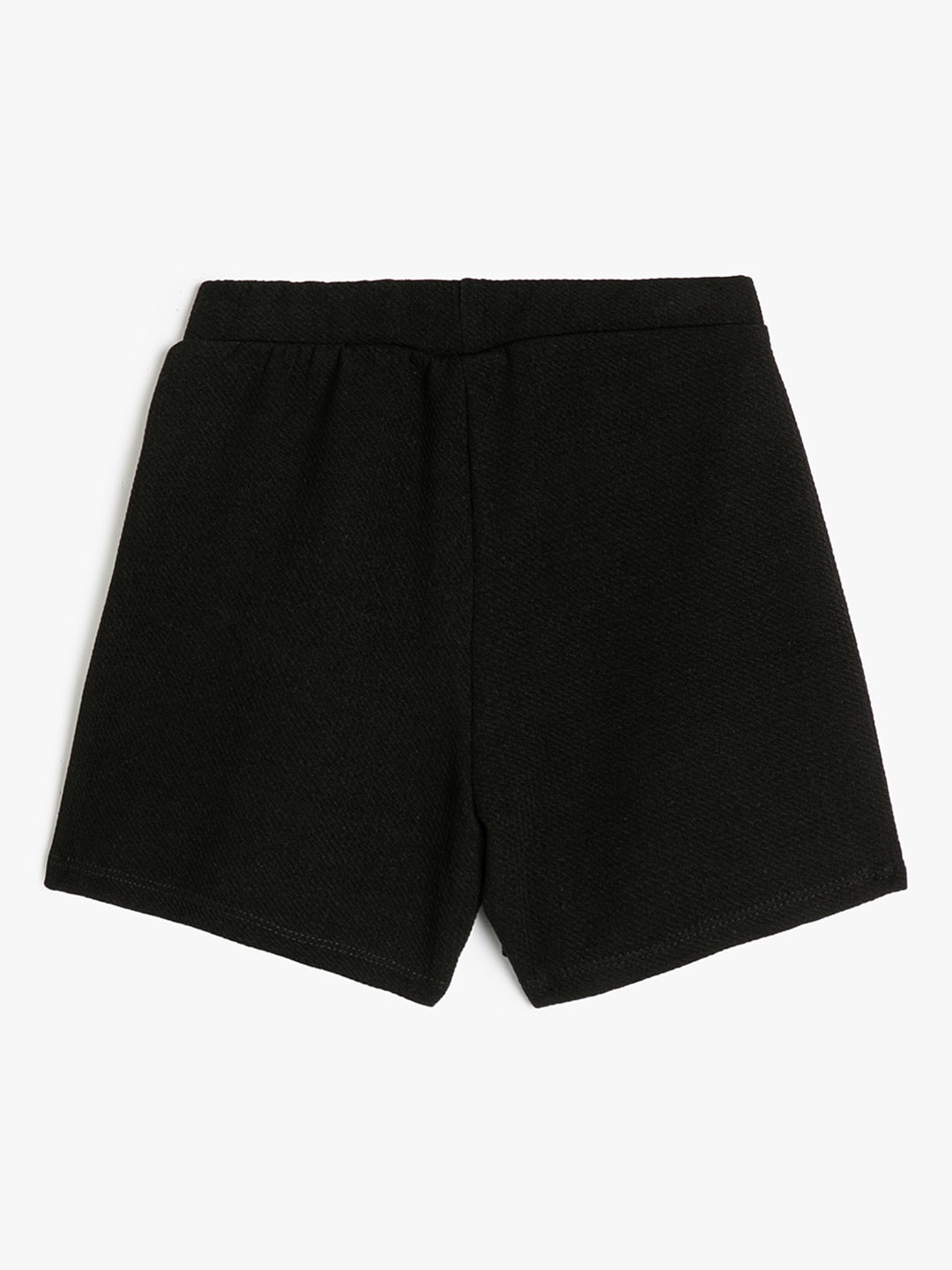 

Koton Girls Mid-Rise Shorts, Black