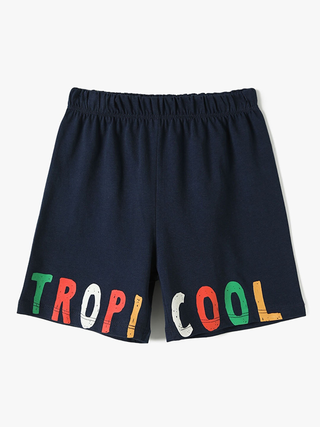 

Koton Boys Mid-Rise Cotton Shorts, Blue
