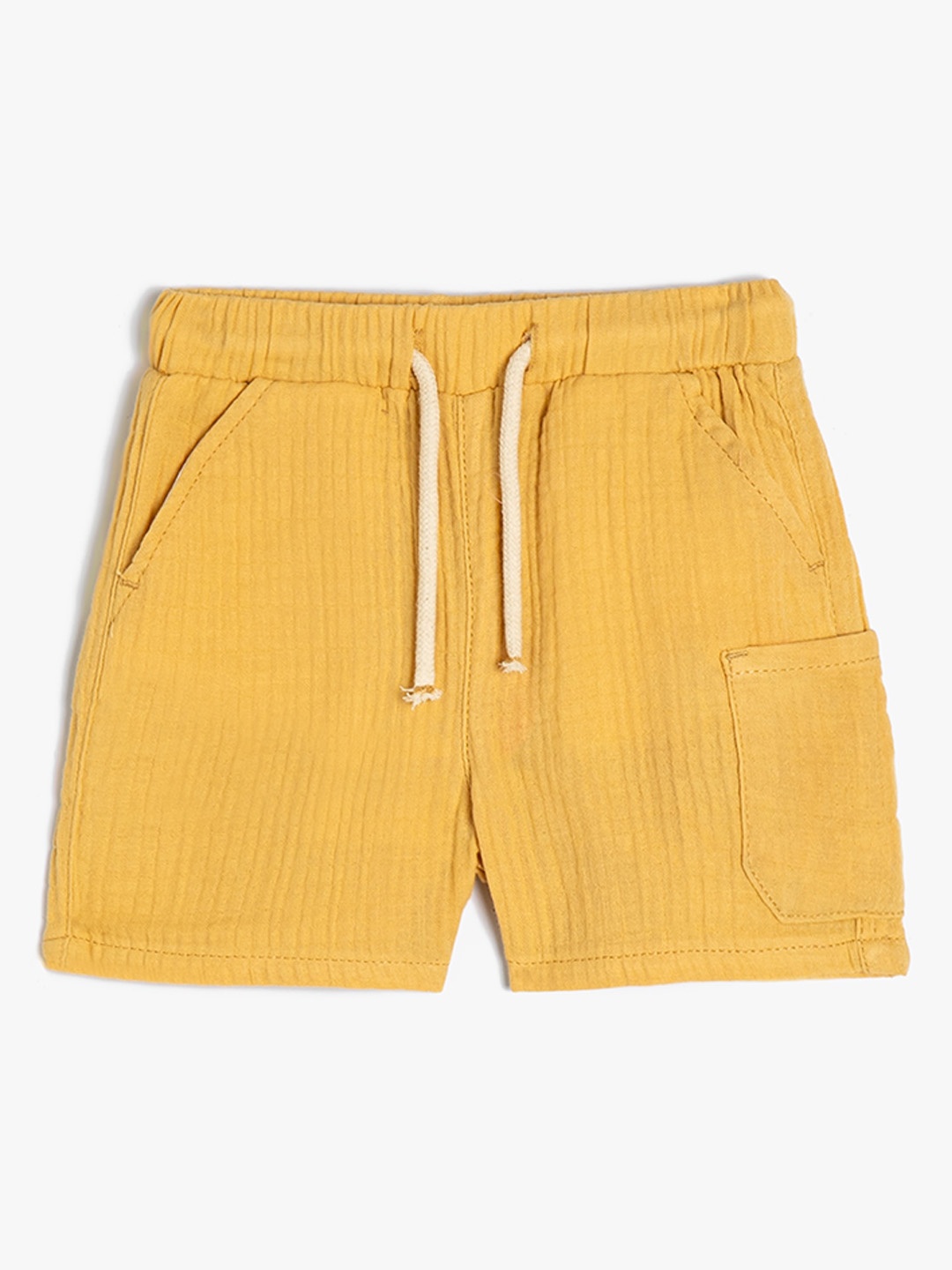 

Koton Boys Mid-Rise Shorts, Yellow