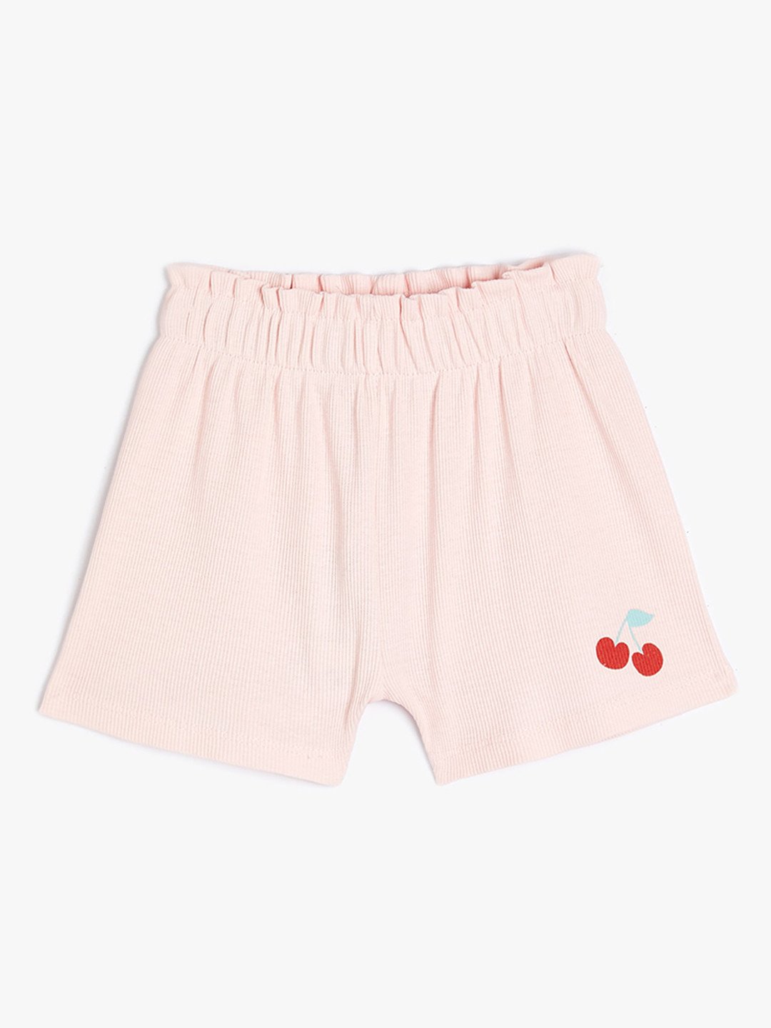 

Koton Girls Mid-Rise Shorts, Pink