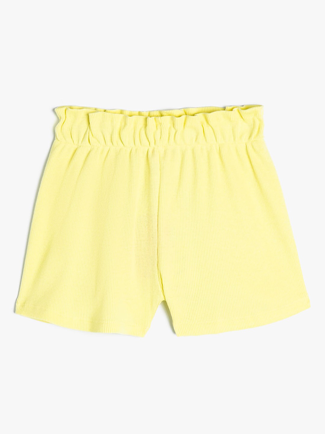 

Koton Girls Mid-Rise Cotton Shorts, Yellow