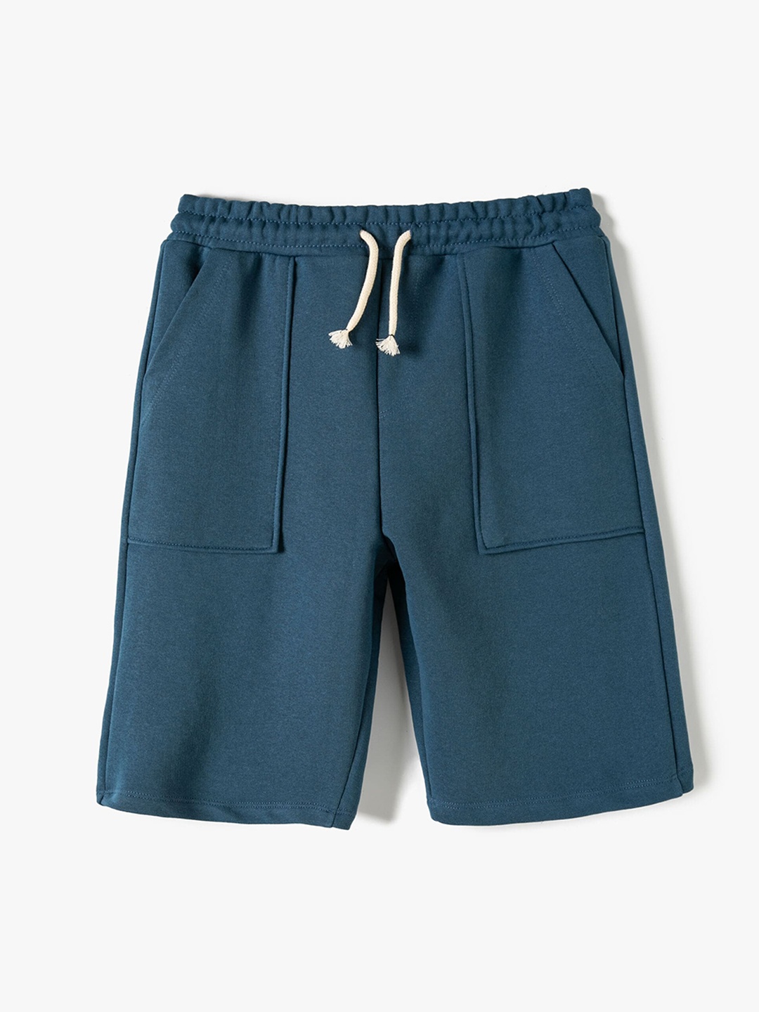 

Koton Boys Mid-Rise Shorts, Navy blue