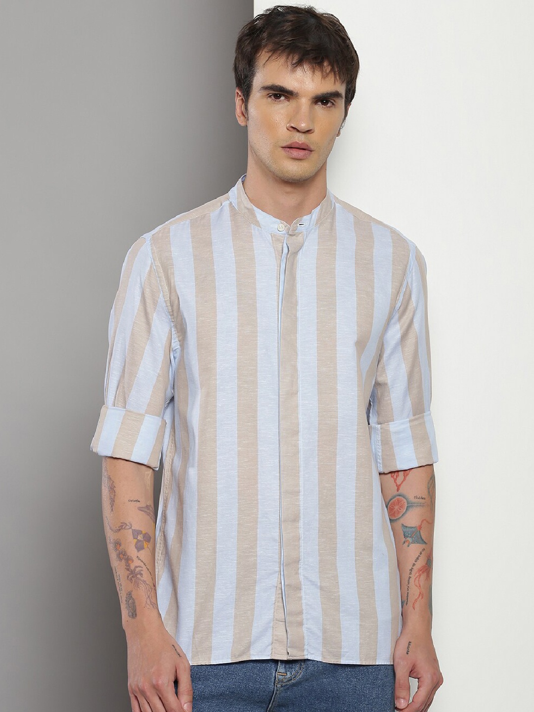 

Tommy Hilfiger Tartan Checks Cotton Checked Casual Regular Fit Shirt, White