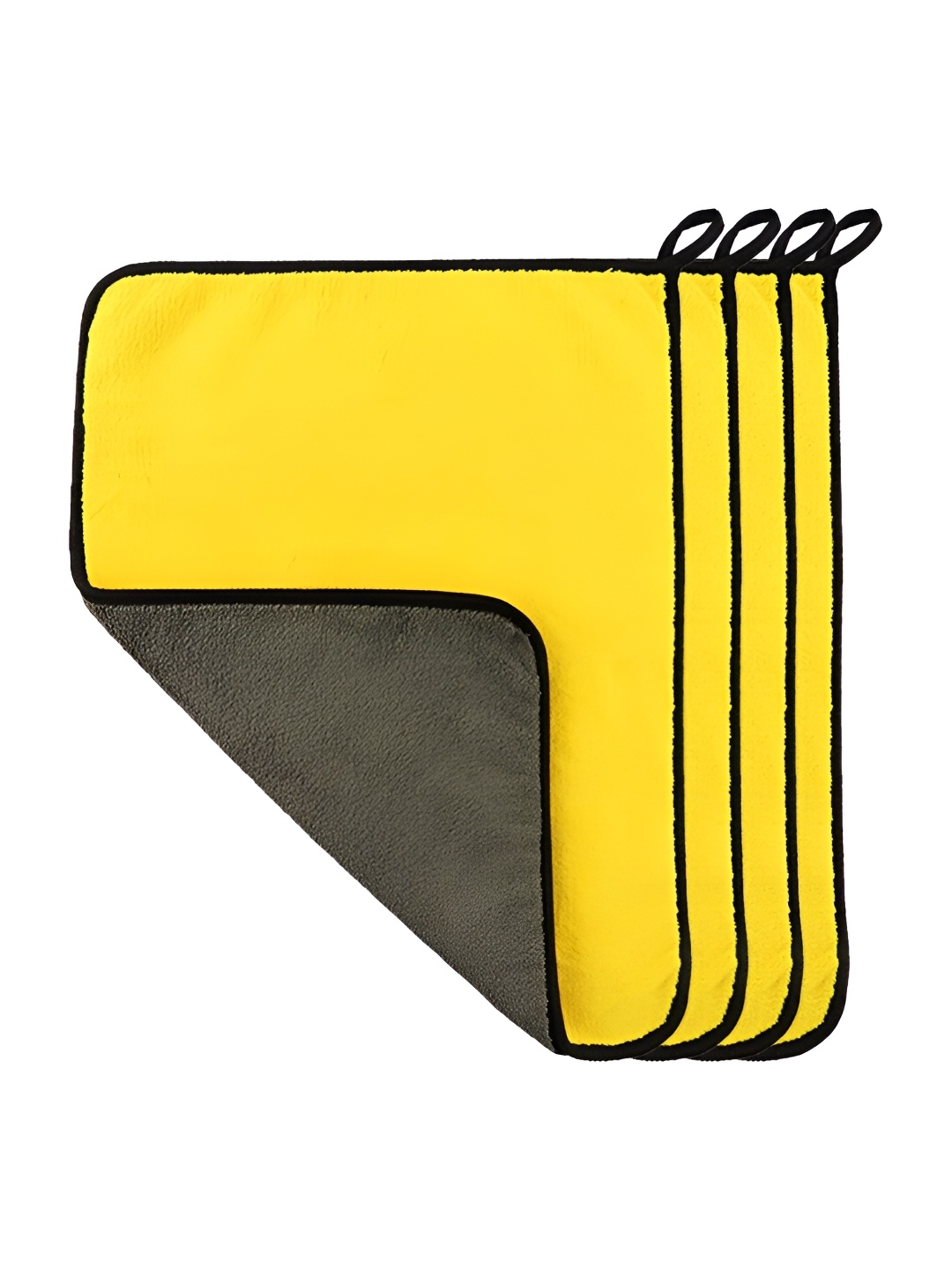 

UniKart Yellow 4 Pieces Highly Absorbent Kitchen Towels