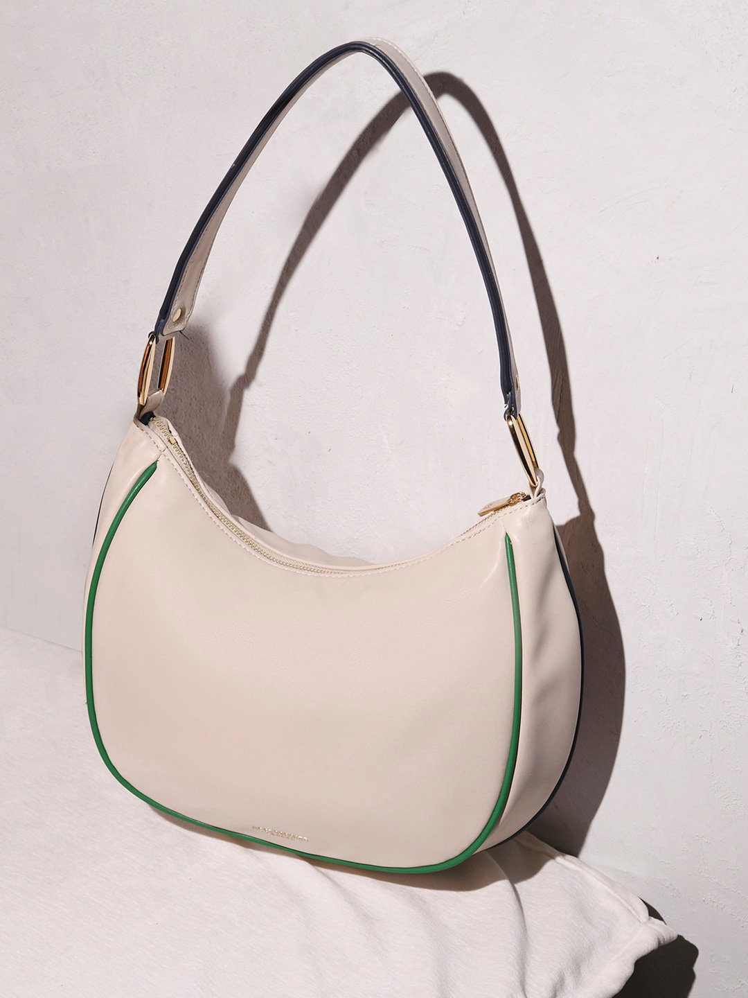 

Accessorize Structured Shoulder Bag, Cream