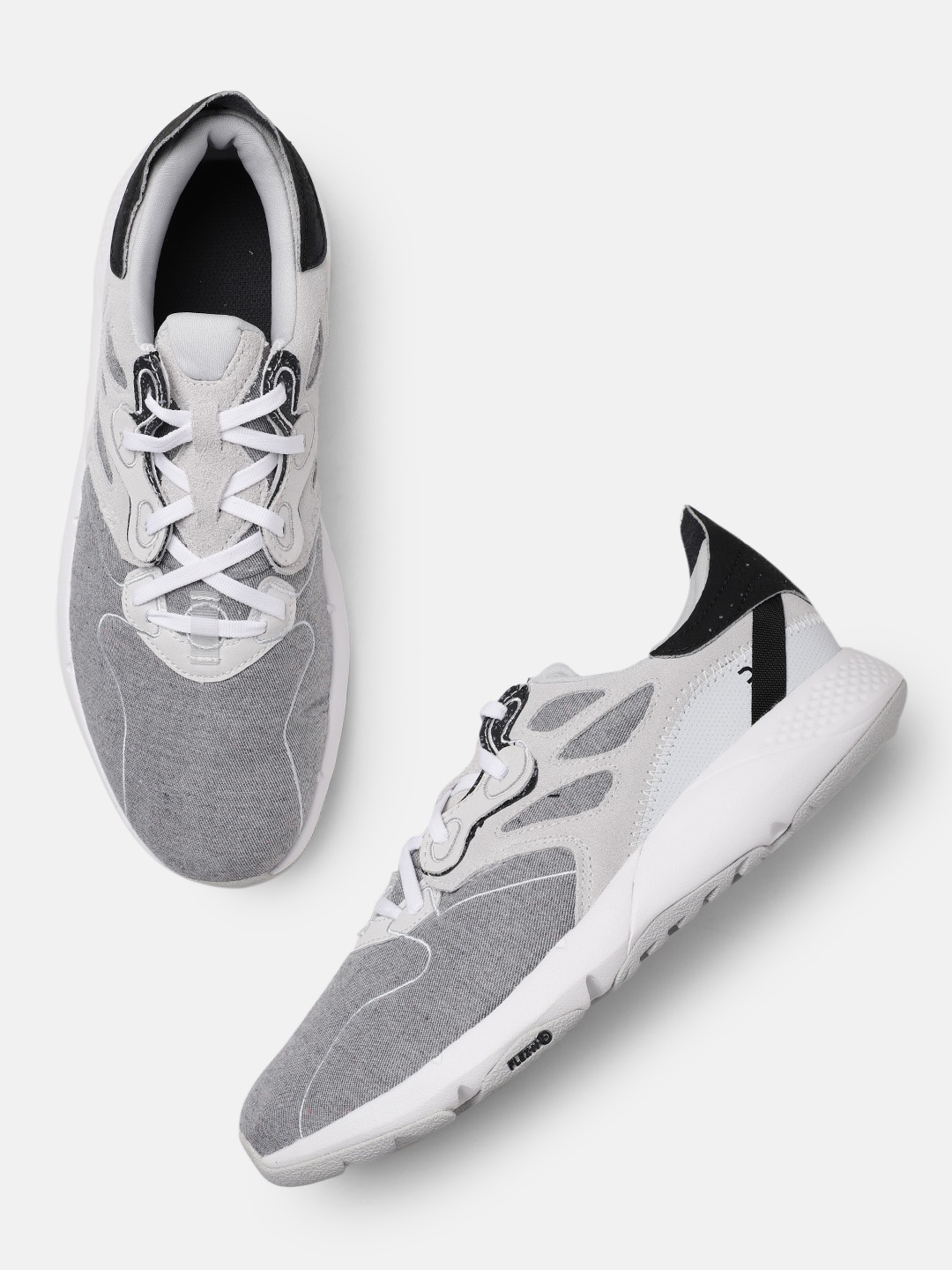 

Newfeel By Decathlon Men Actiwalk 500 Urban Walking Shoes, Grey