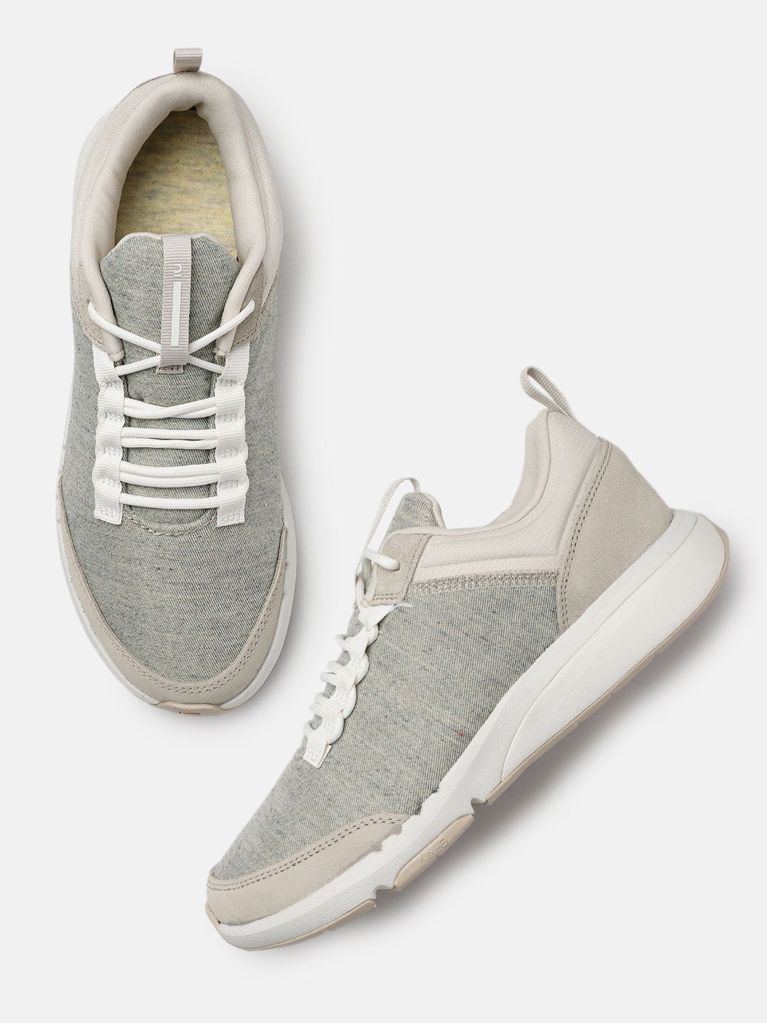 

Newfeel By Decathlon Women Beige Urban Walking Shoes, Grey