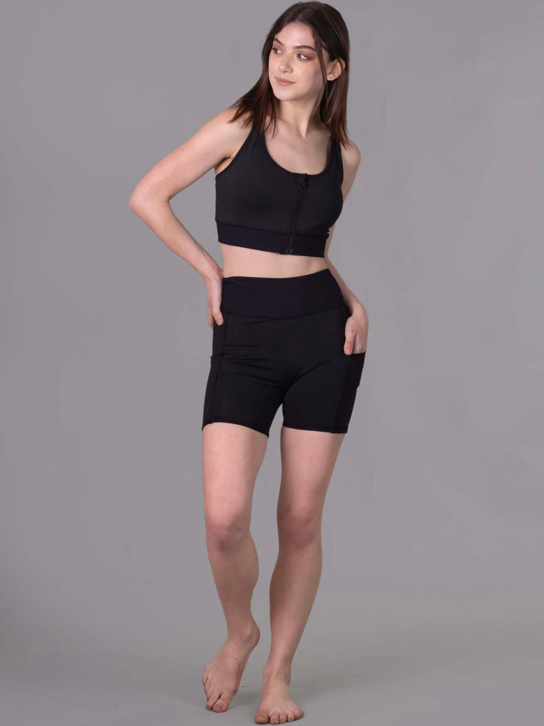

Keepfit Two Piece Padded Swim Set, Black