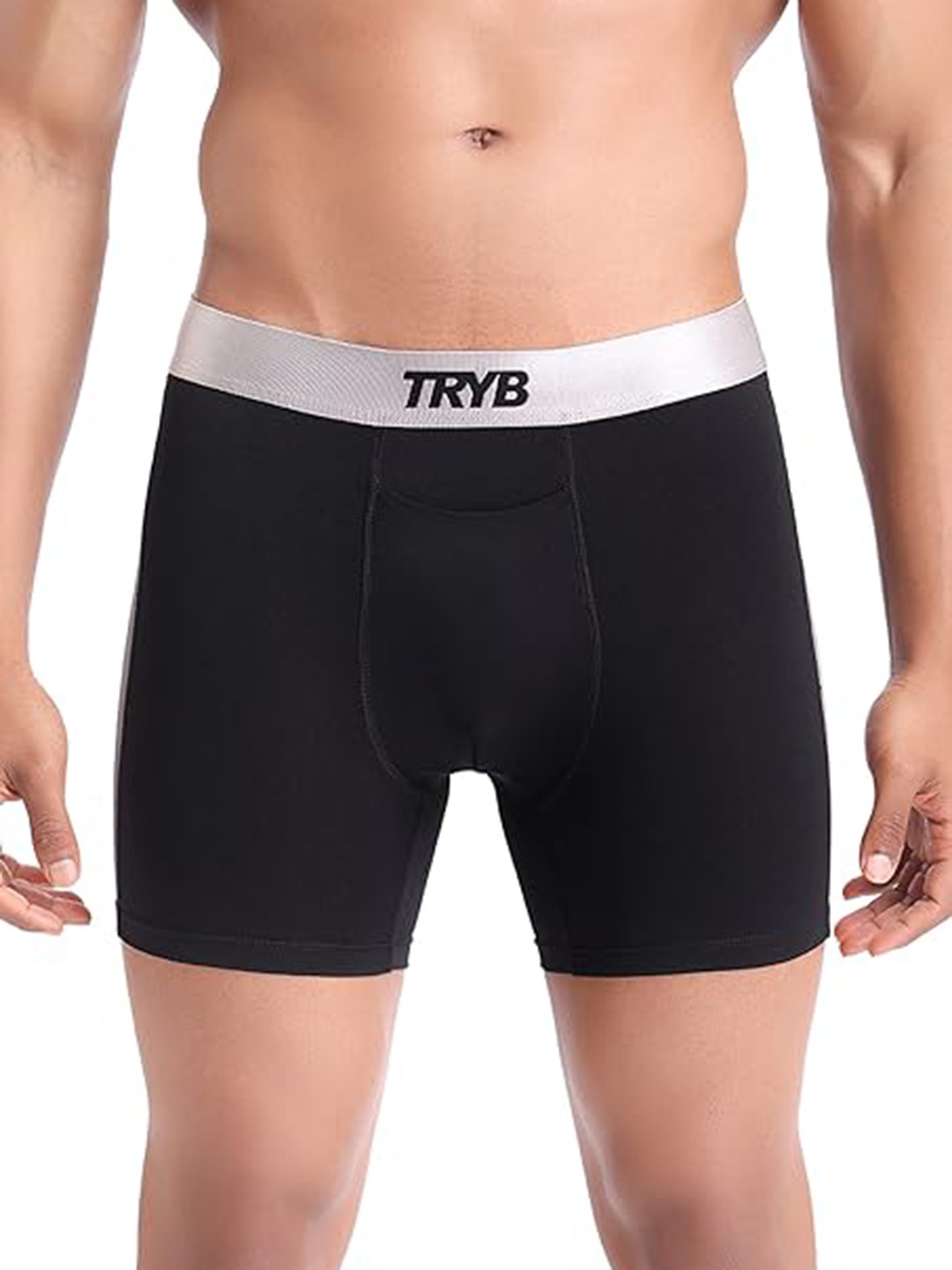 

TRYB Mid Rise Breathability Trunks TRYB-Platinum-Black-S