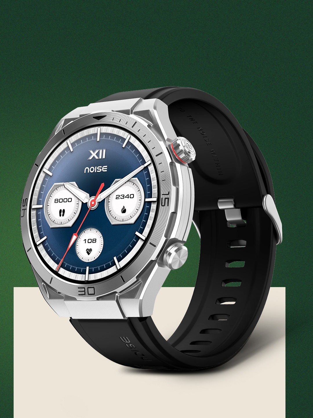 

NOISE Fit Active 2 Smartwatch, Black