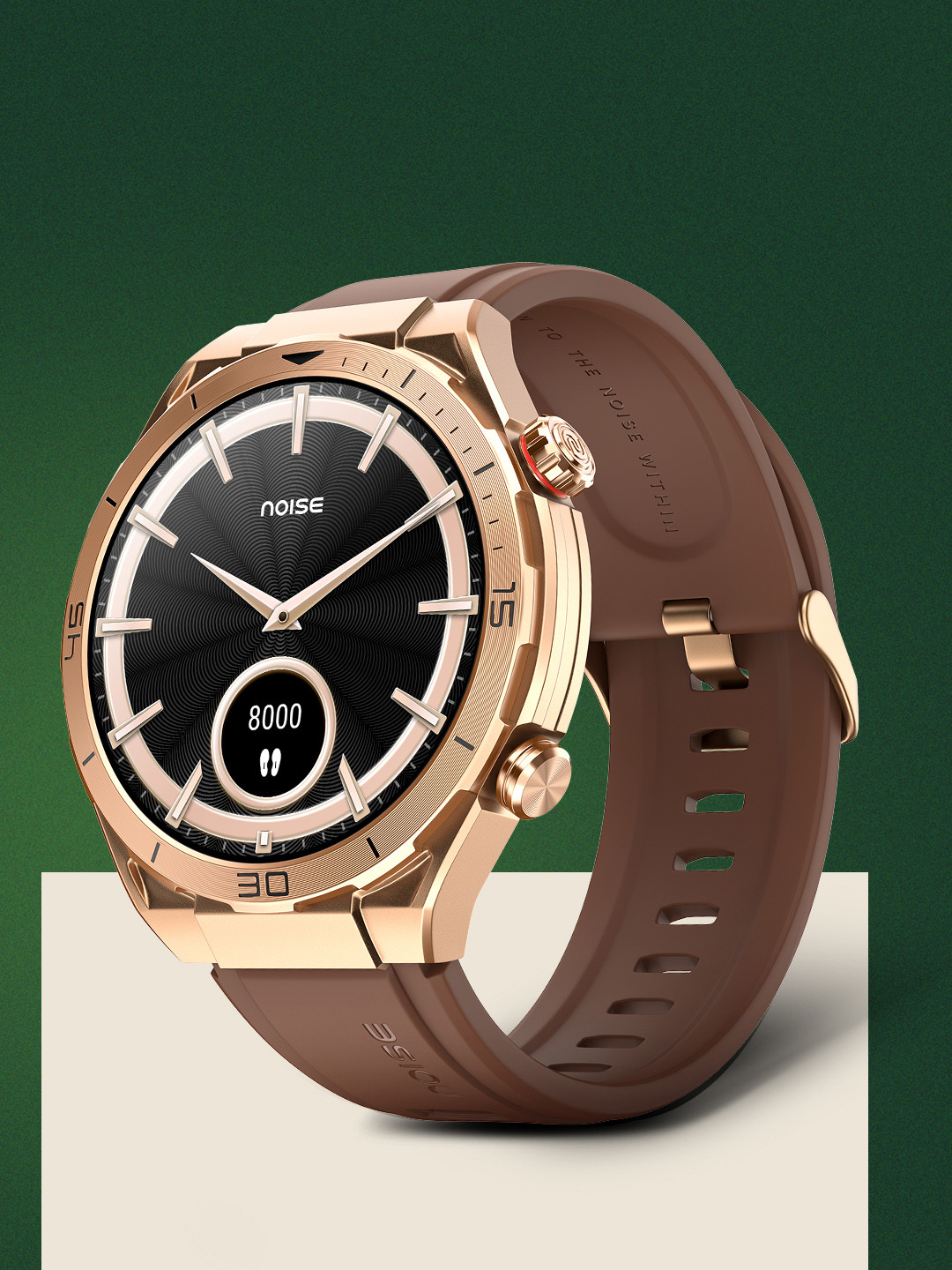 

NOISE Fit Active 2 Smartwatch, Brown