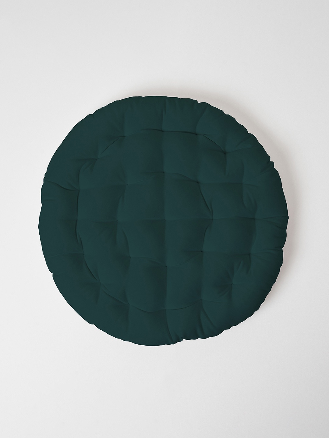 

SKANDA FAB Green Pure Cotton Floor Cushions