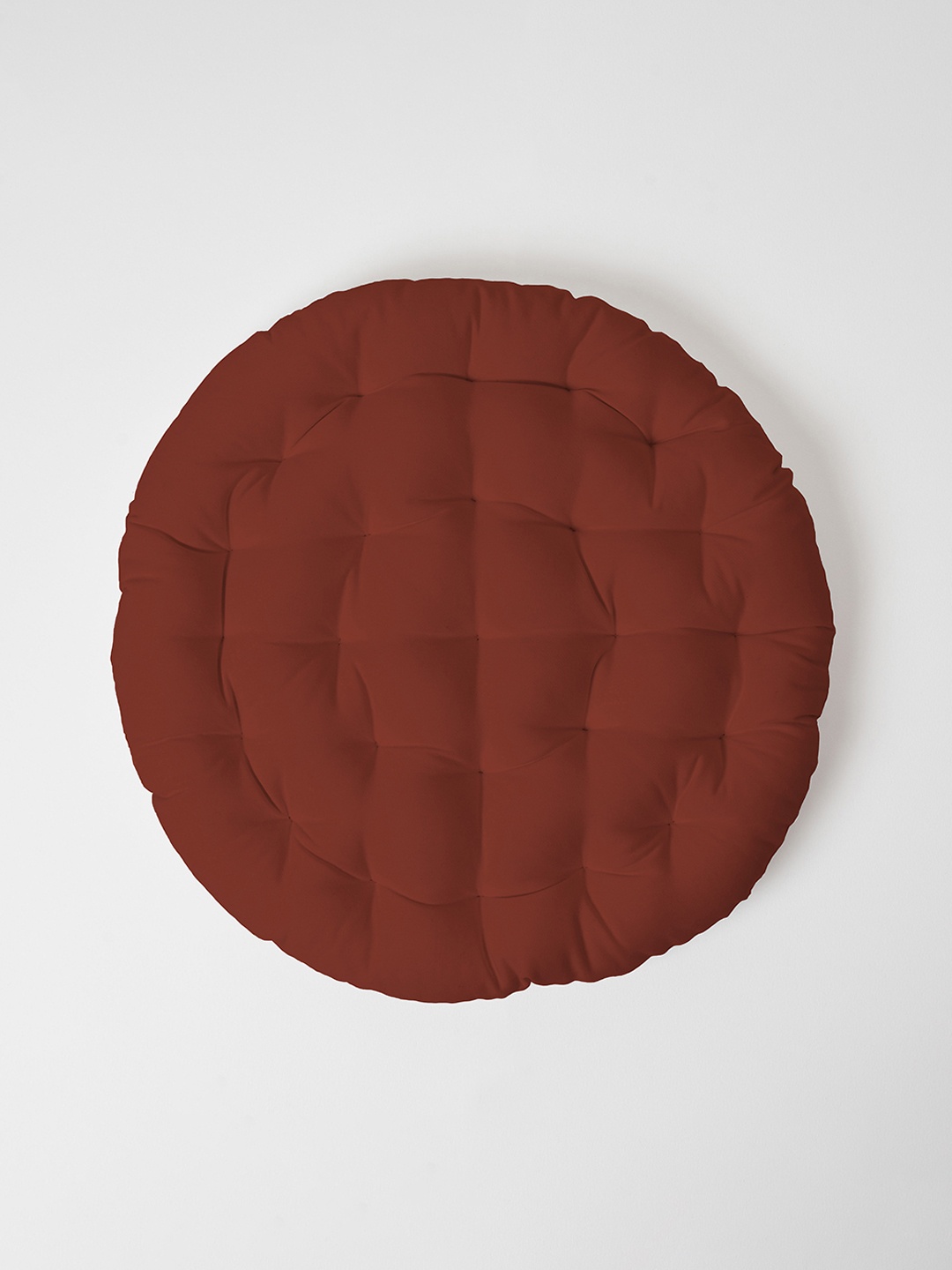 

SKANDA FAB Brown Pure Cotton Floor Cushion