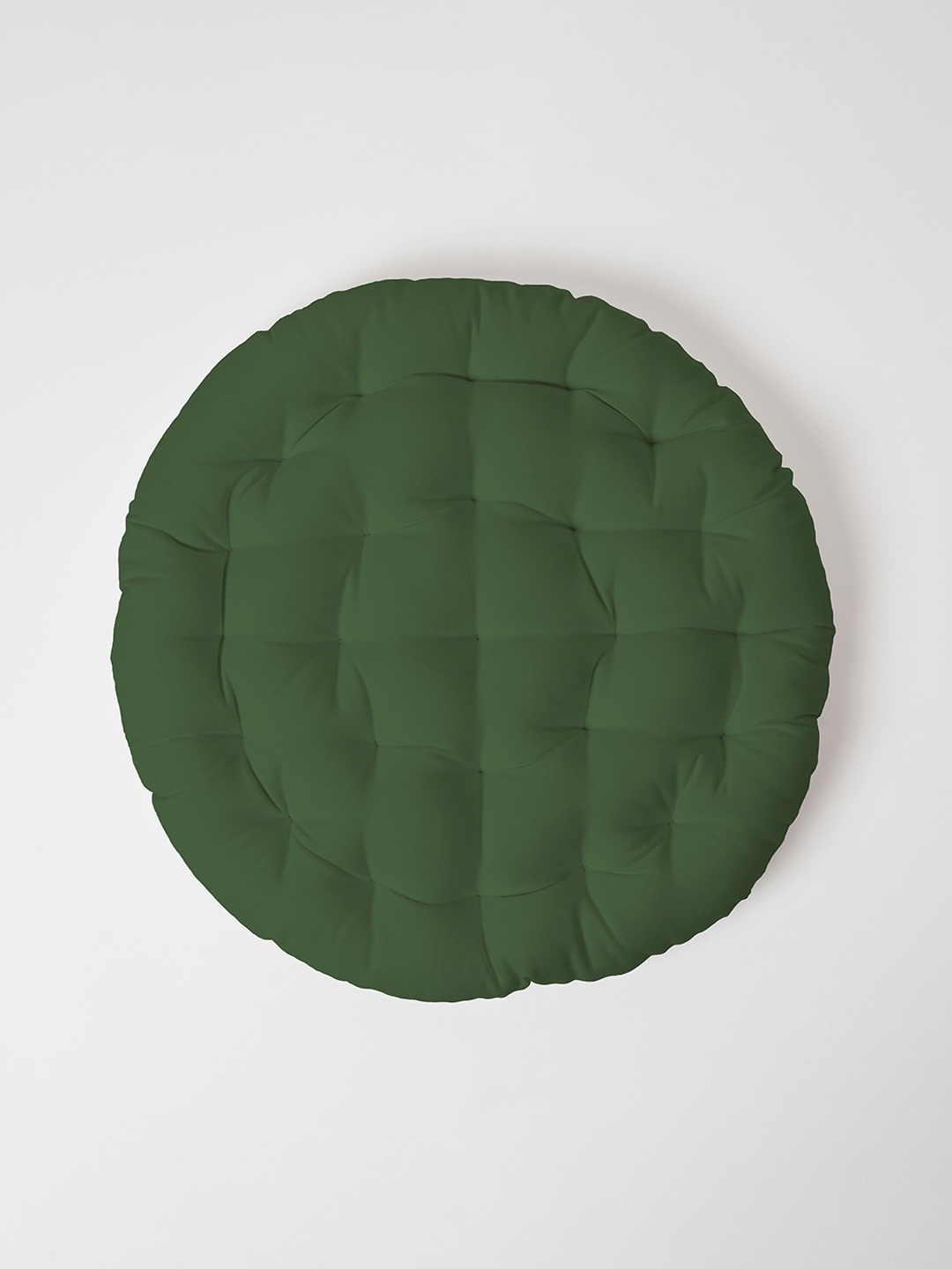

SKANDA FAB Green Pure Cotton Floor Cushions