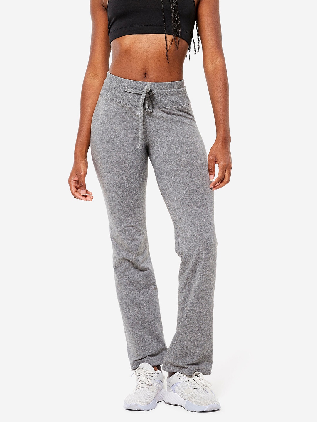

Domyos By Decathlon Women Training Track Pants, Grey