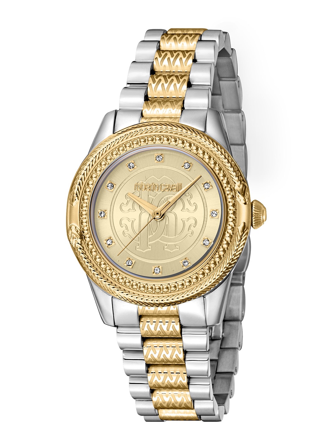 

Roberto Cavalli Women Stainless Steel Dial Analogue Watch RC5L063M0085, Silver