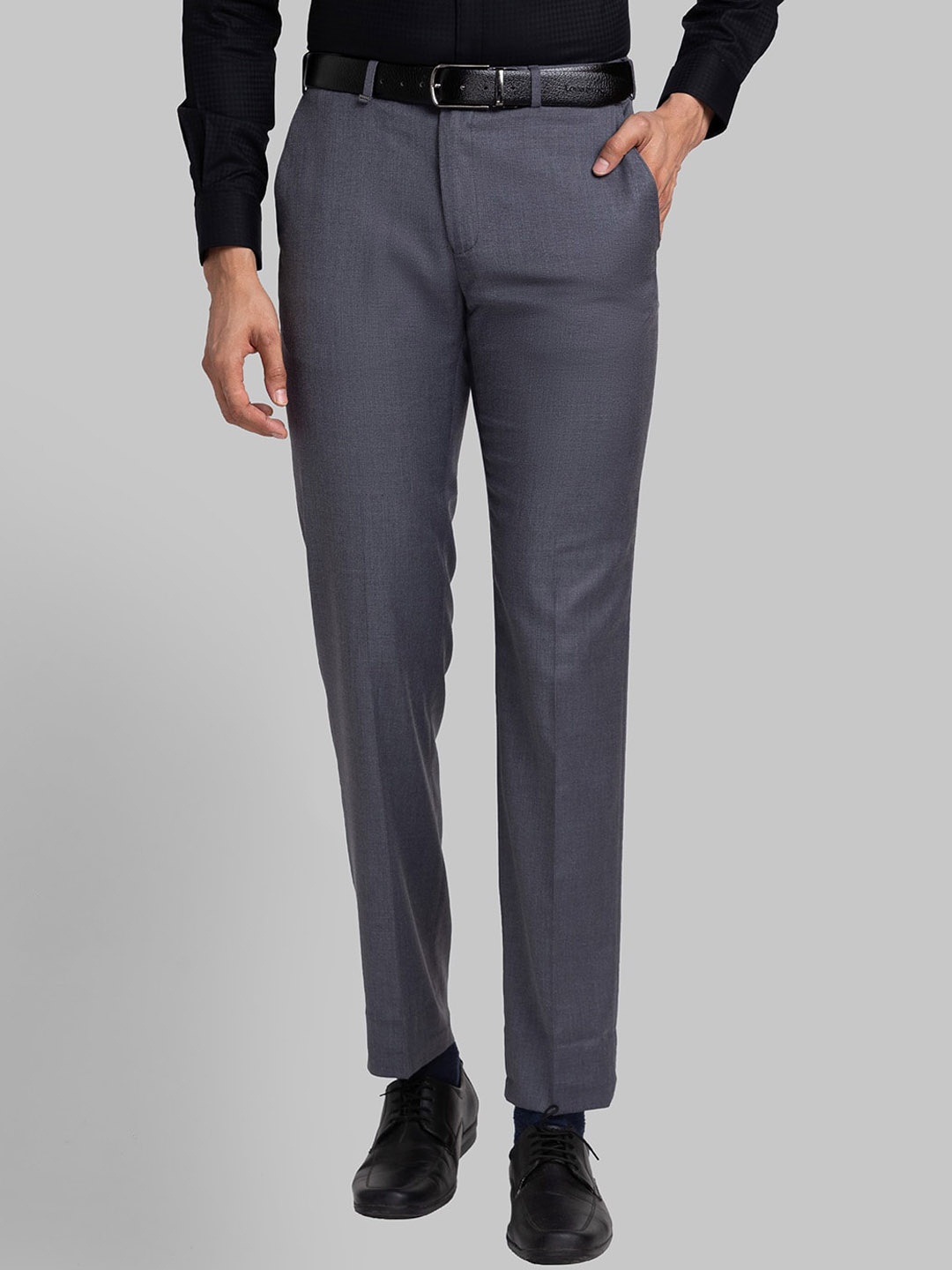 

Raymond Contemporary Fit Formal Trousers, Grey