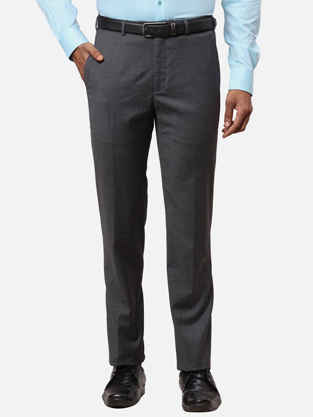 

Raymond Contemporary Fit Formal Trousers, Grey