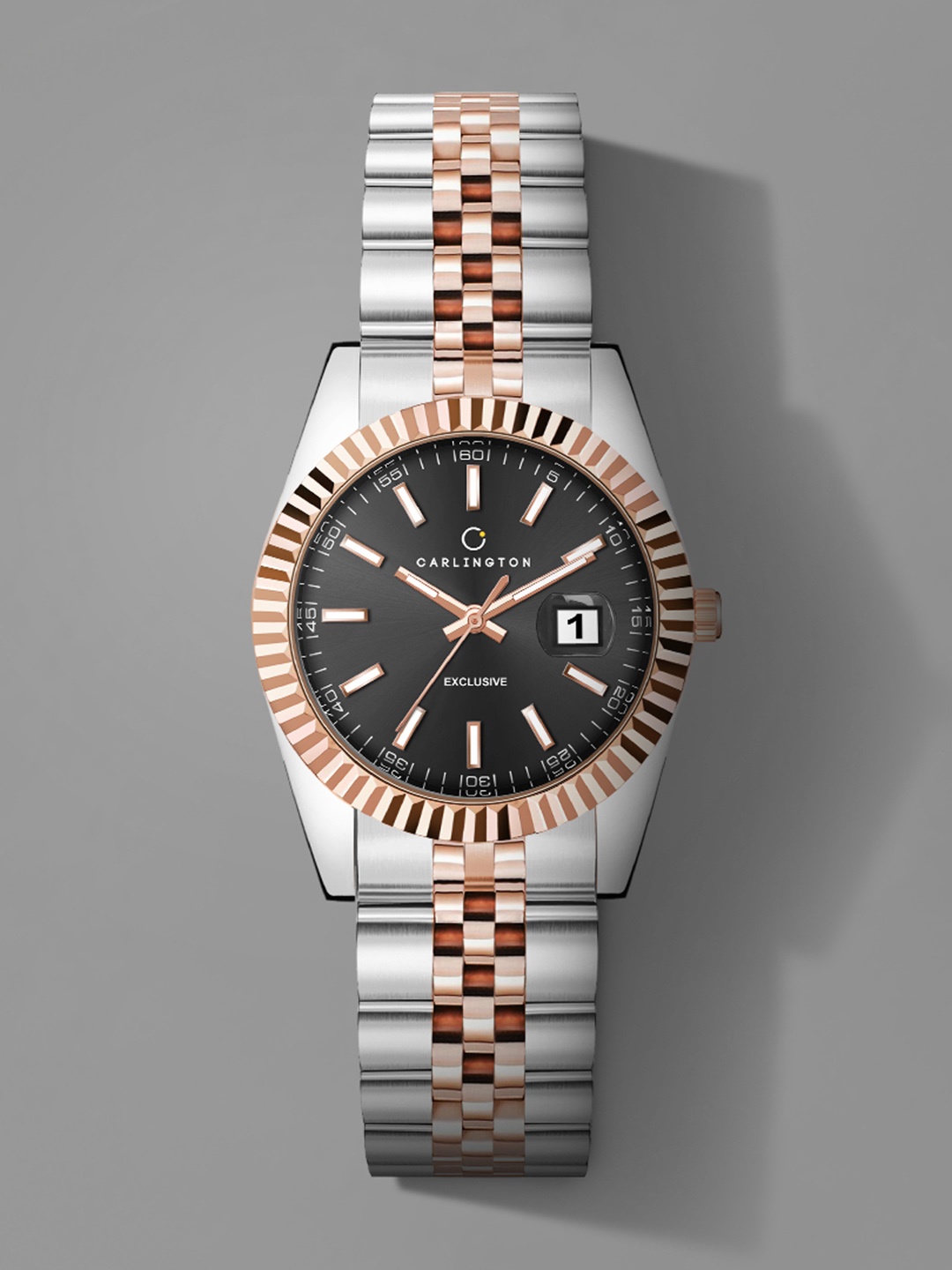 

CARLINGTON Women Stainless Steel Bracelet Style Straps Analogue Watch Exclusive 8811, Silver