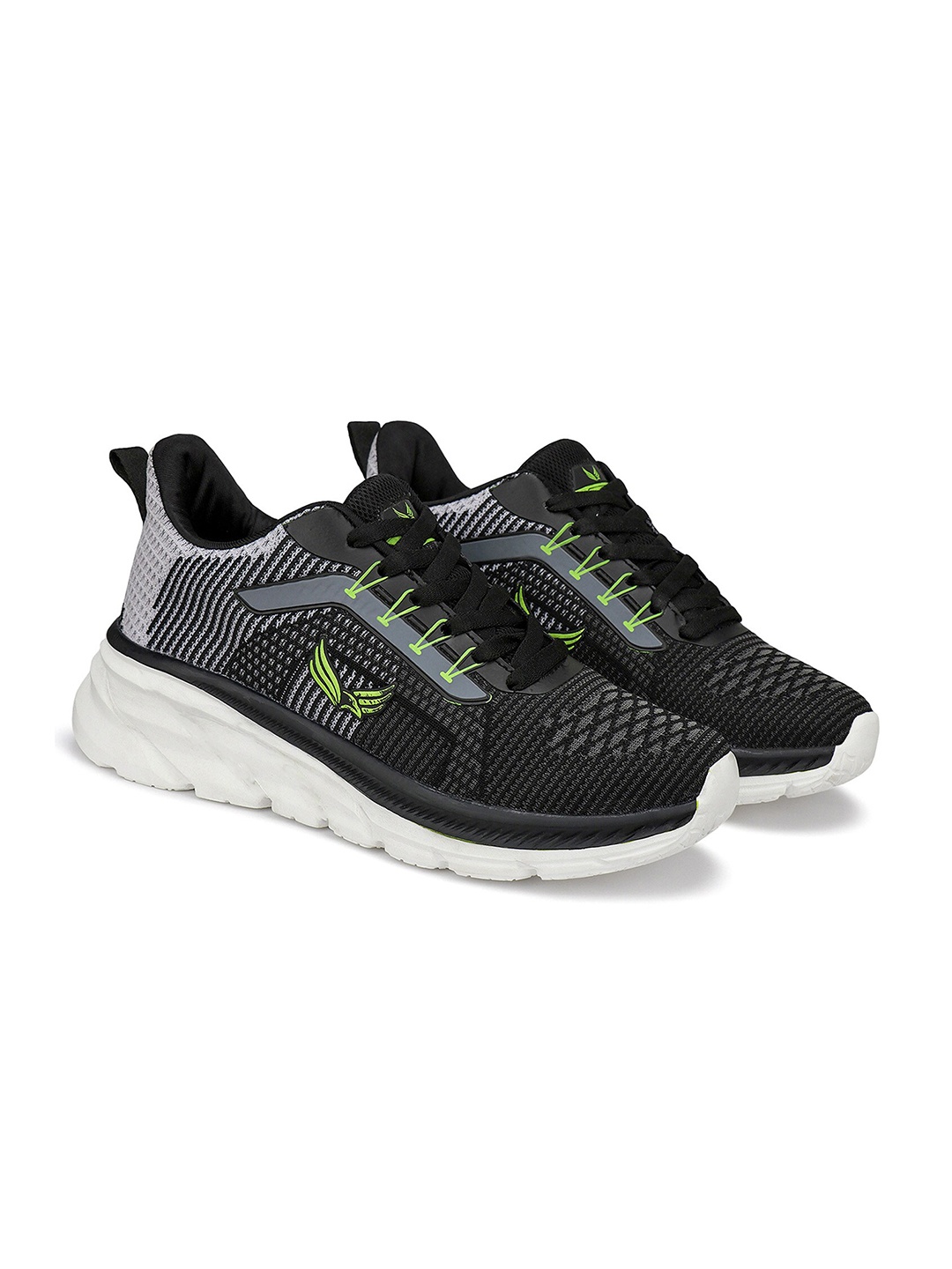 BERSACHE Men Football Shoes, Black