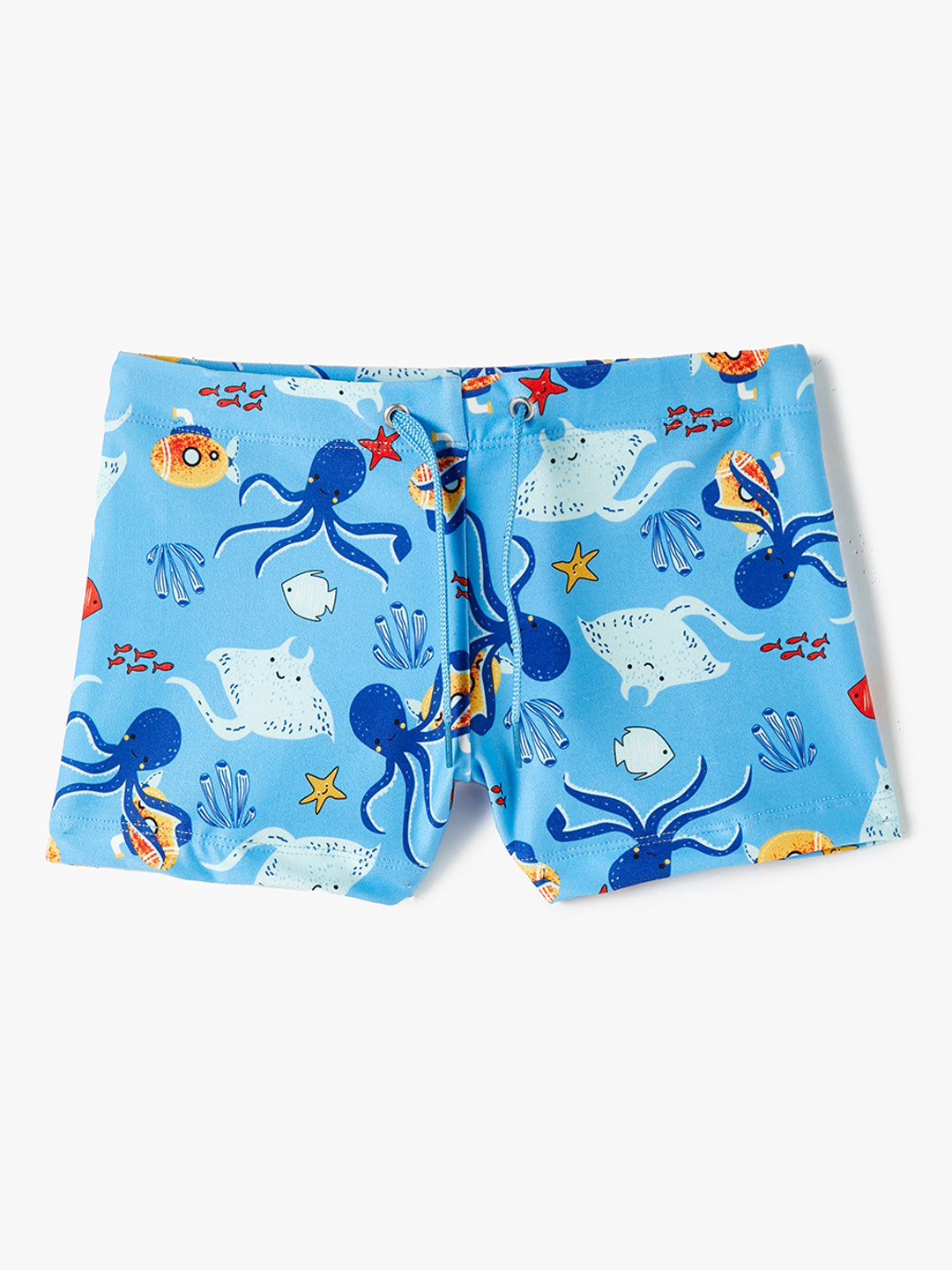 

Koton Boys Printed Swim Bottoms, Blue