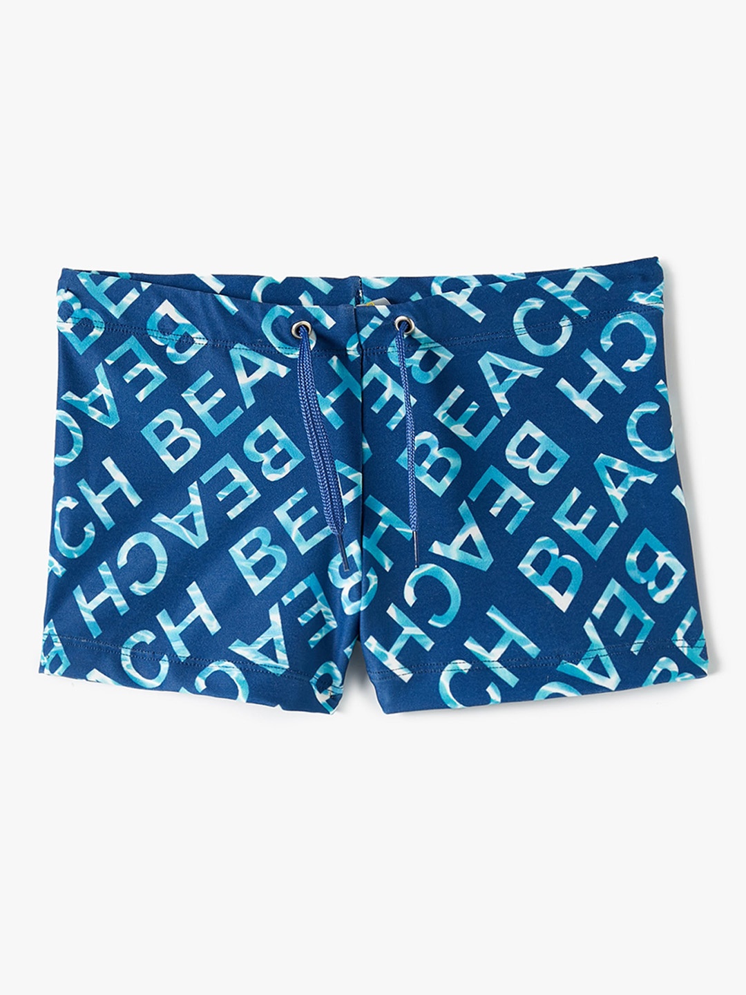 

Koton Boys Printed Swim Bottoms, Blue