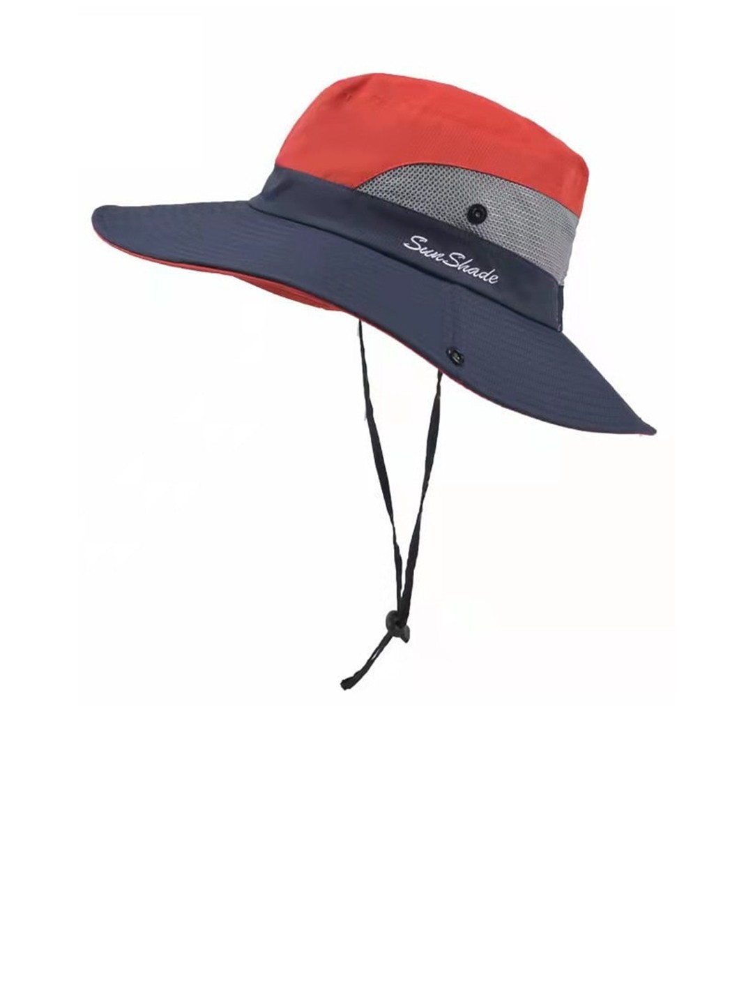 

Alexvyan Women Red Solid Sun Hat