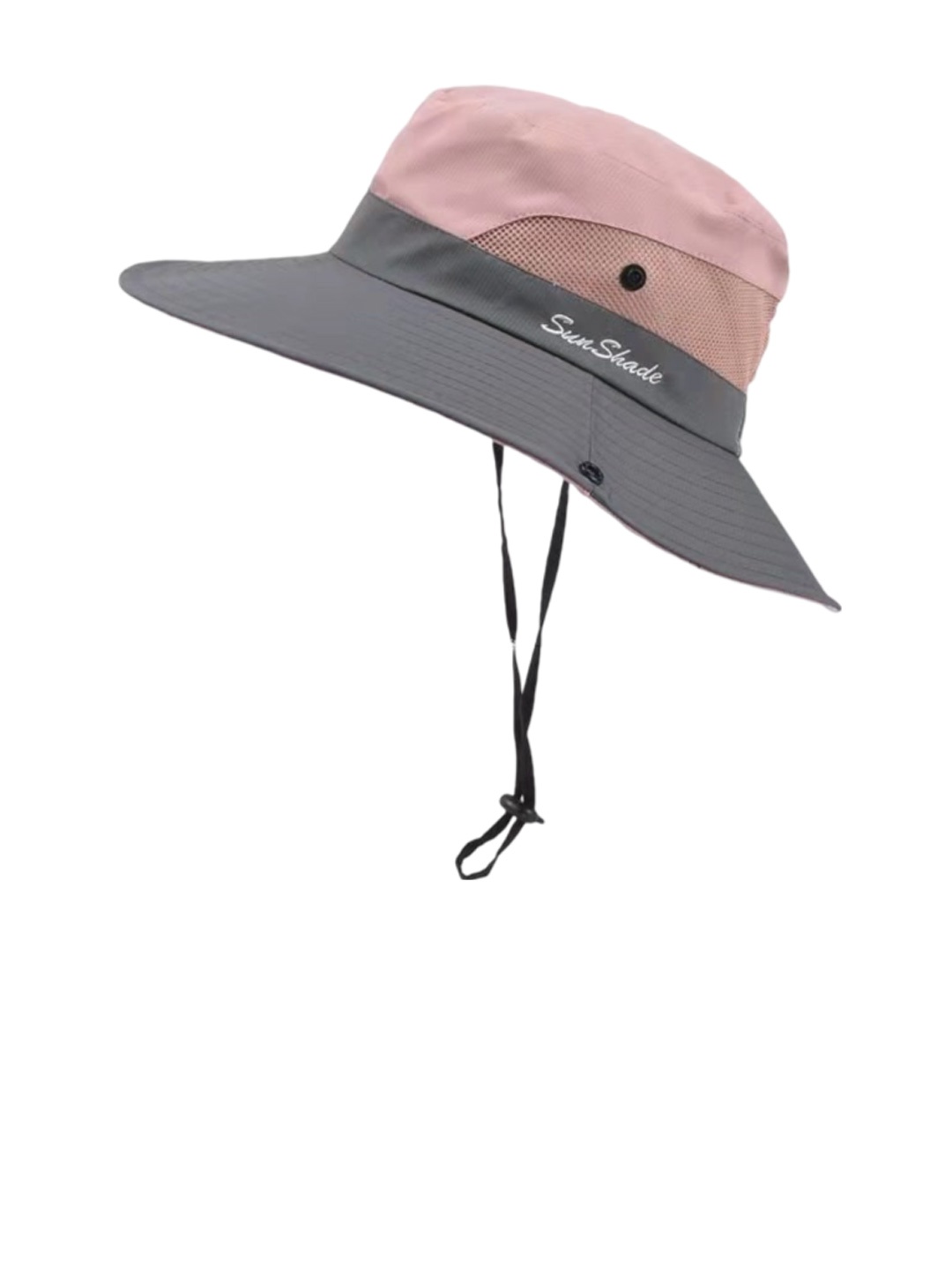 

Alexvyan Women Pink Solid Sun Hat