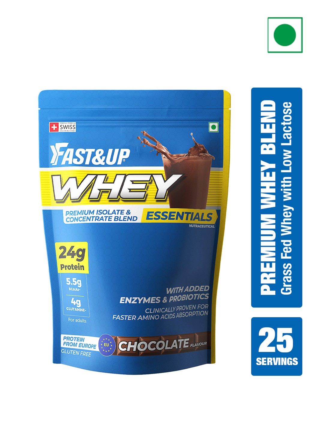 

FAST&UP Whey Essentials - 24g - Chocolate, White