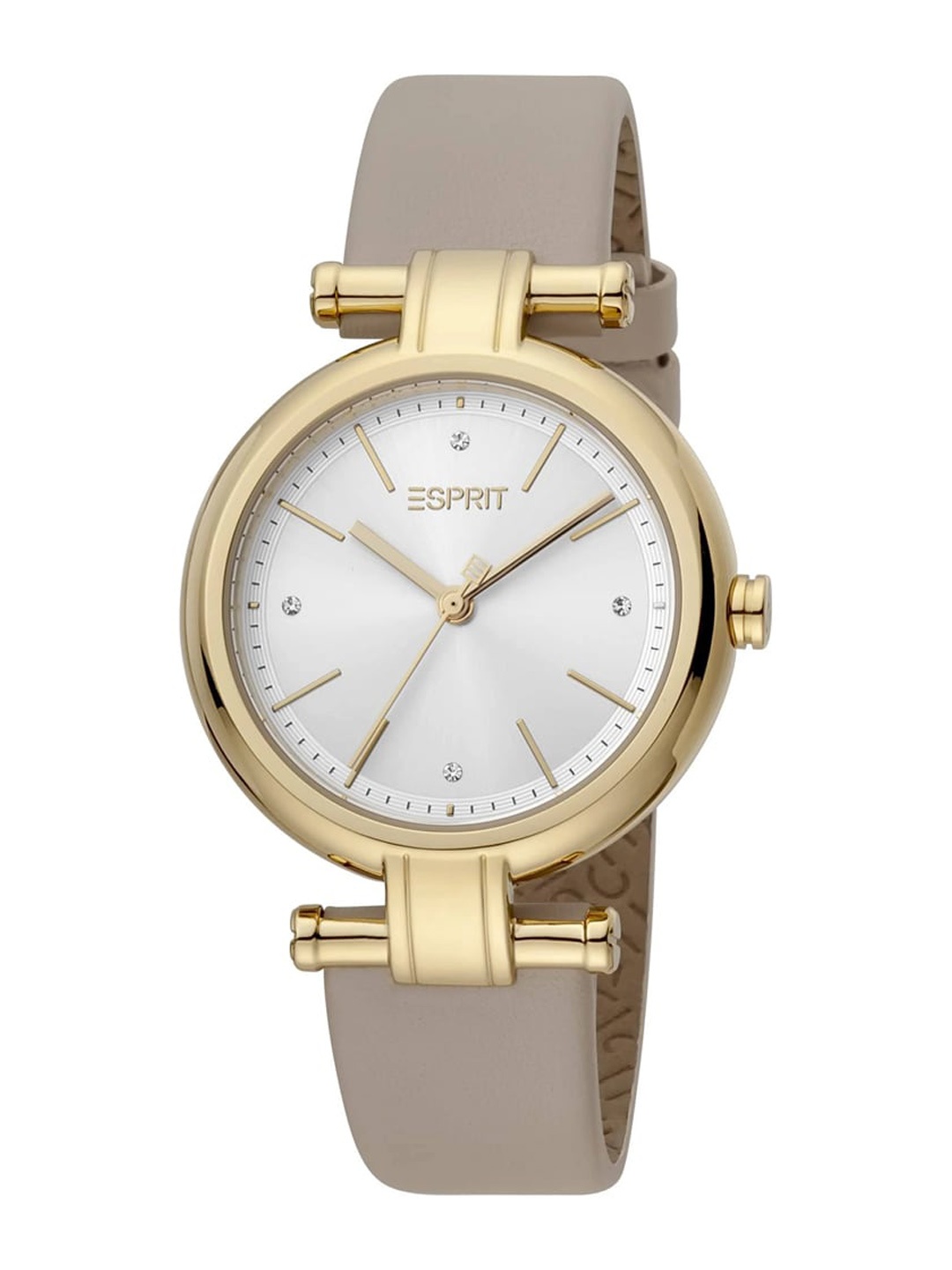 

ESPRIT Women Dial & Leather Straps Analogue Watch ES1L268L0025, Brown