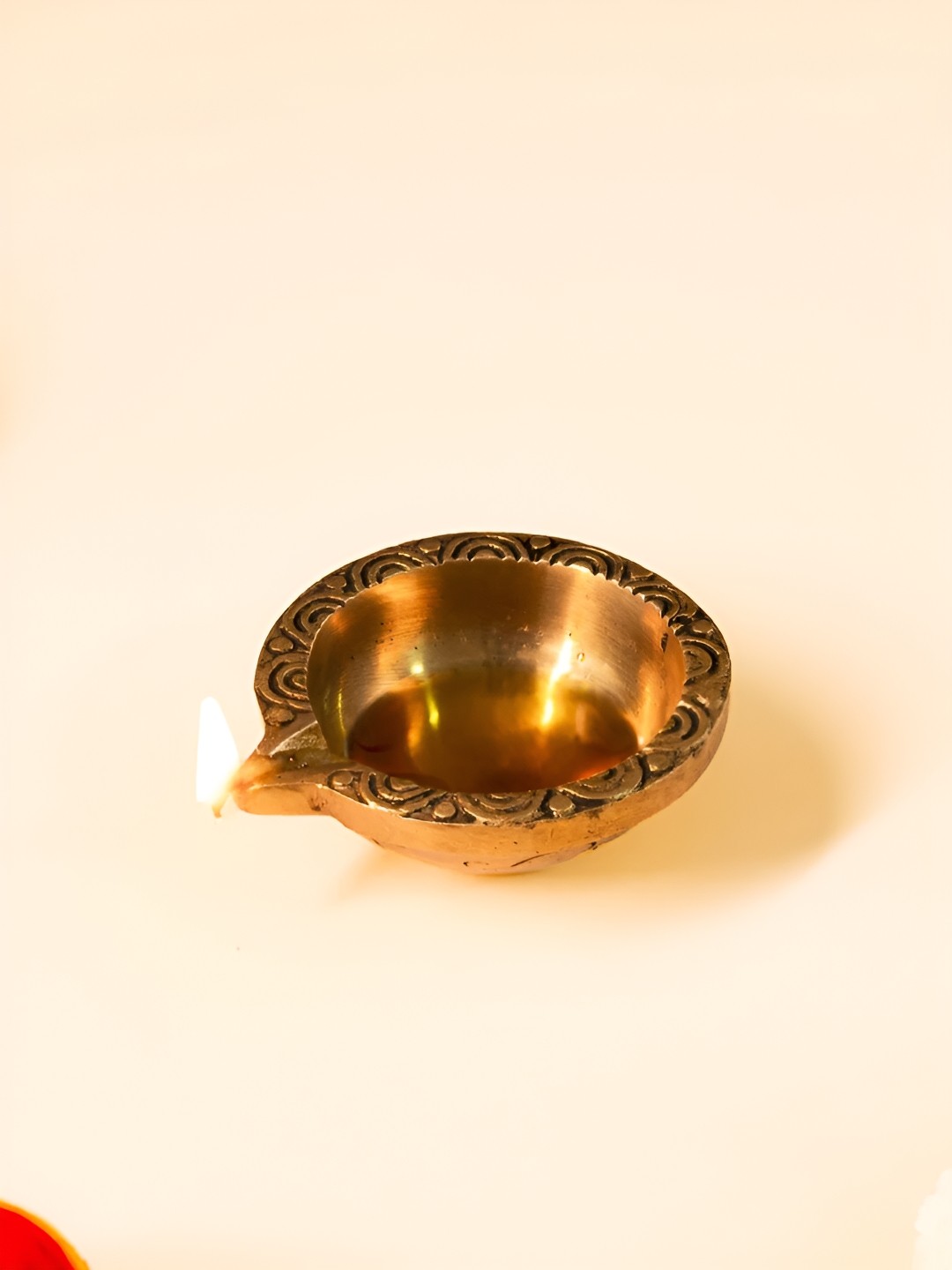 

DecorTwist Beige Diya Pooja Essential