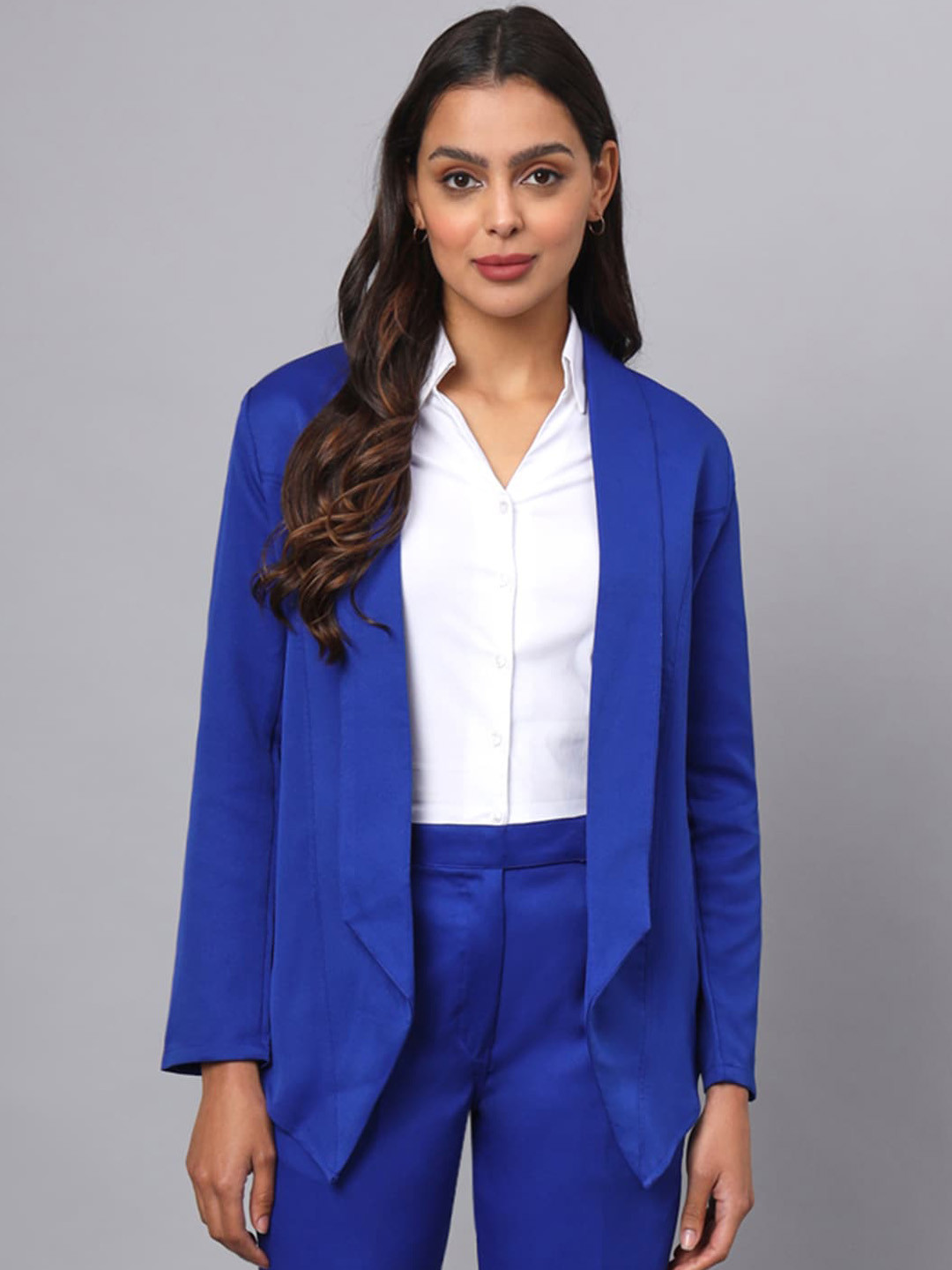

BRINNS Formal Front Open Blazers, Blue